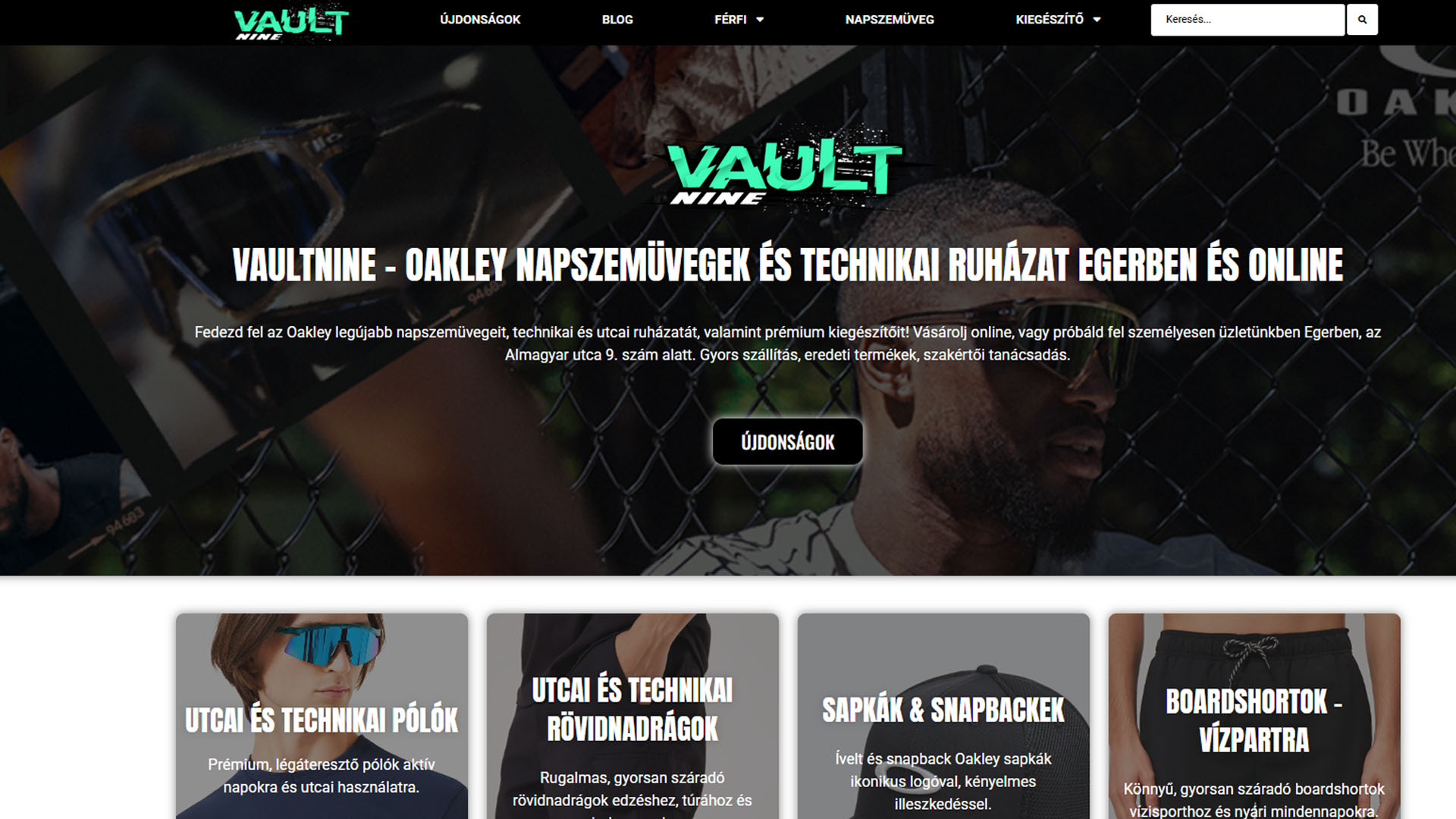Vaultnine webshop – AdsFusion